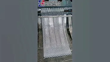 Factory Supply Durable Diamond Aluminum Sheet Expanded Metal Wire Mesh Price #factory #steel
