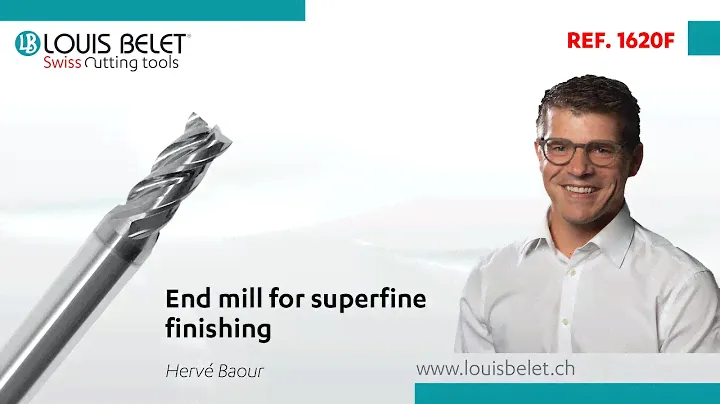 Super finishing end mill for Stainless Steel- REF. 1620F