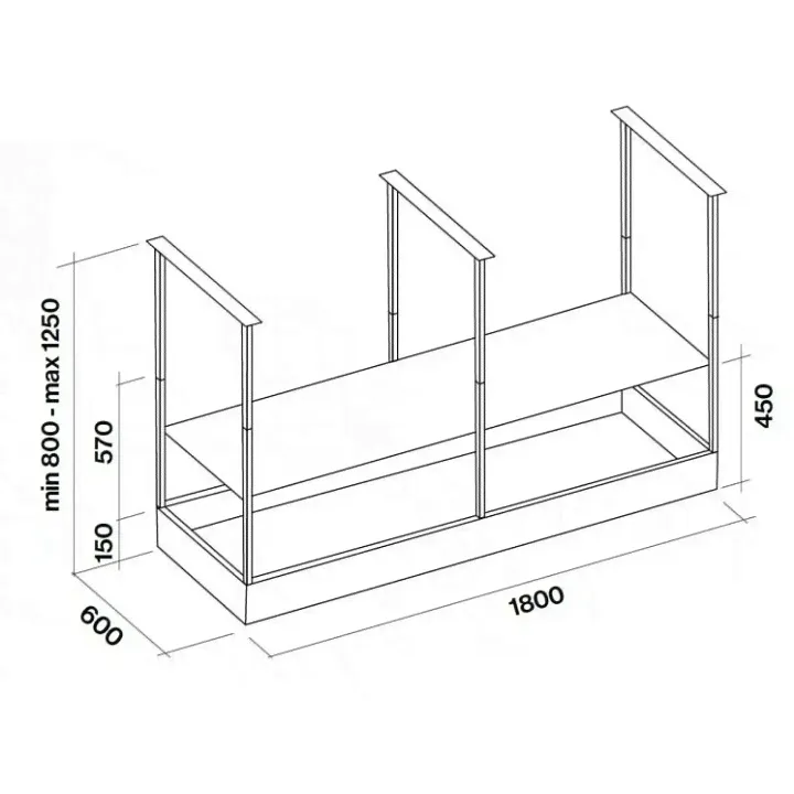 Вытяжка FALMEC SPAZIO IS.180 STEEL (CZPI80.E0P7#ZZZI461F)-0