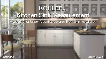 How to Measure for an Undermount or Farmhouse Kitchen Sink Installation